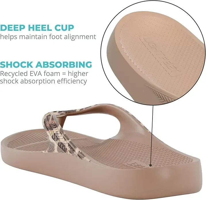 LightFeet Дамски джапанки с поддръжка на свода на краката — снимка 4