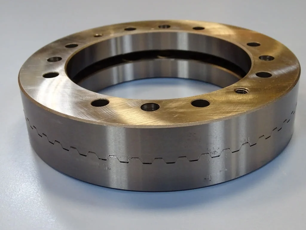 Хиртов съединител за център/фреза Ocuma hirth coupling Ф180 — снимка 2