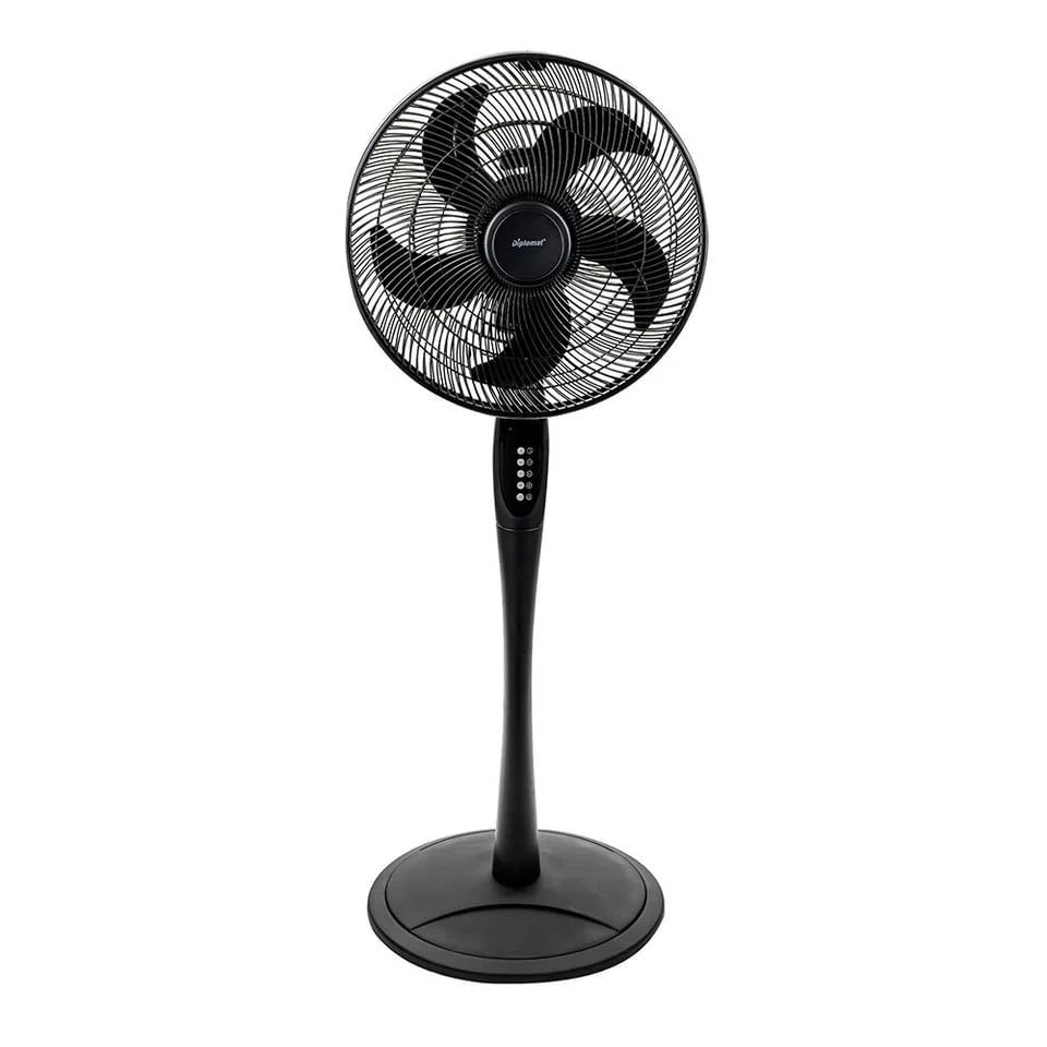 Вентилатор на стойка 16''Diplomat DX-555RC 2в1, 55W, Wi-Fi, таймер, височина 72/124.5 cm
