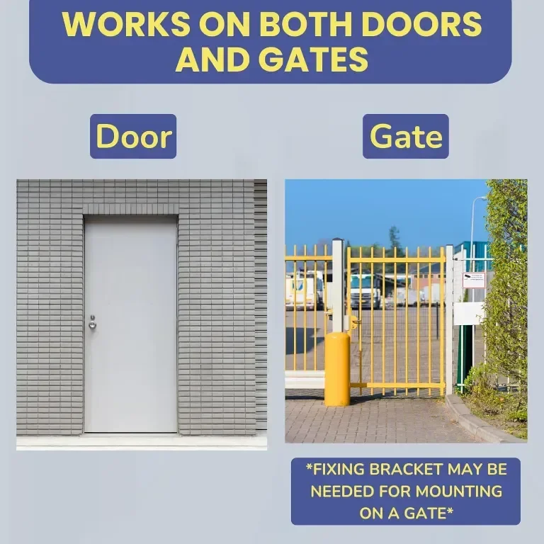 SecureMyDoor Външна магнитна брава, идеална за врати и порти — снимка 2