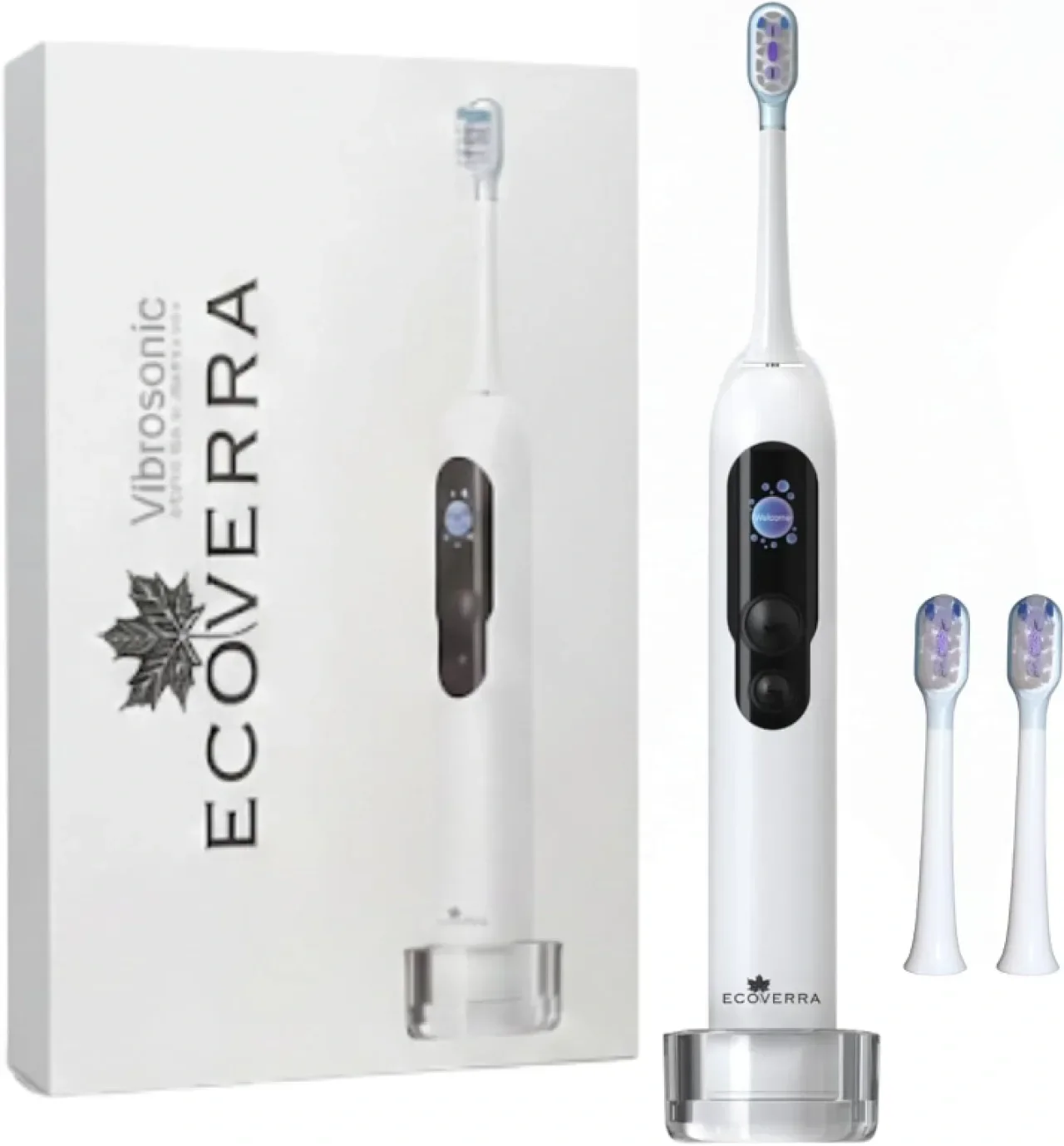 Електрическа четка за зъби ECOVERA с екран и 5+1 режима (GEN 3)