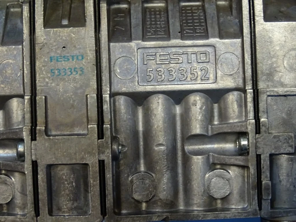 Пневматичен модул Festo VMPA-KMS1-24-5 pneumatic valve block — снимка 7