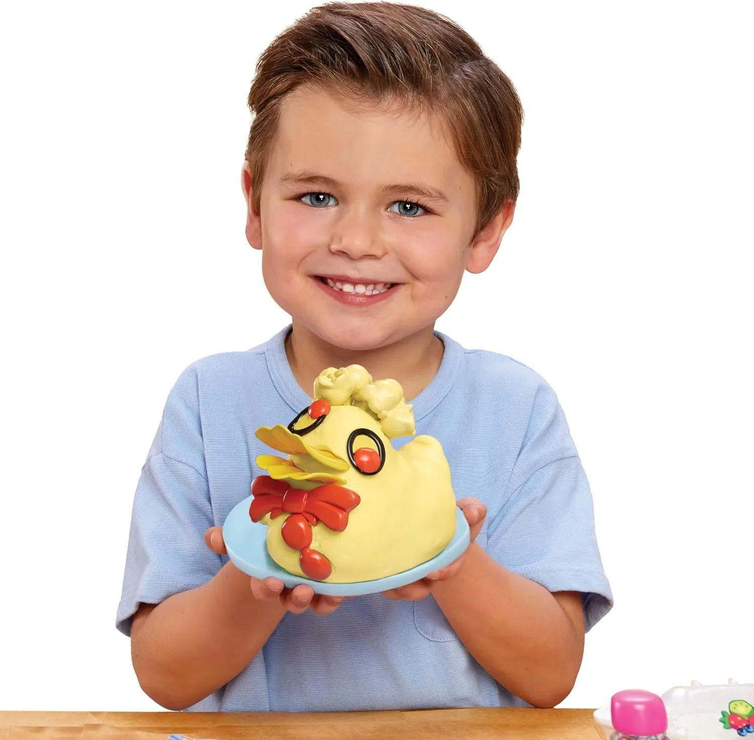 Детски комплект за приготвяне на сладкиши Duck Cake Mix – играчка за „гответе“ с 15 аксесоара — снимка 3
