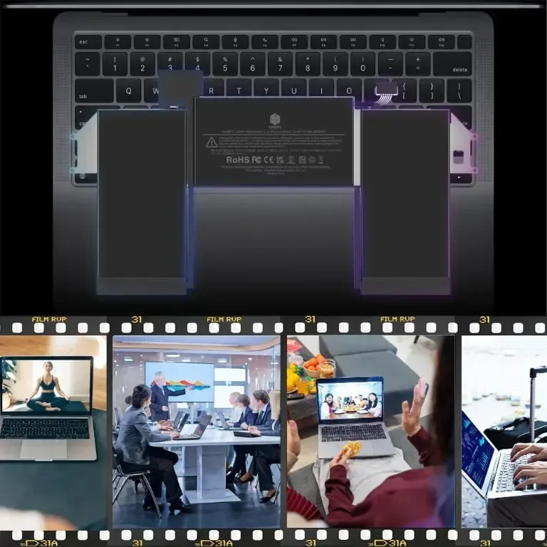 A2337 Macbook Air 13 инча (2020) батерия A2389 EMC 3598 MGN63LL/A MGN73LL/A(4800mAh/55Wh) — снимка 6