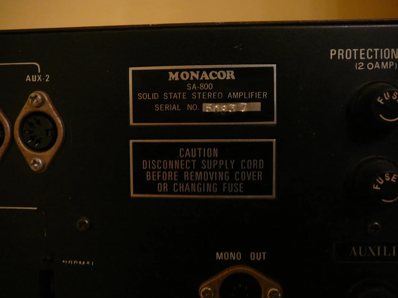 Monacor sa-800 — снимка 6