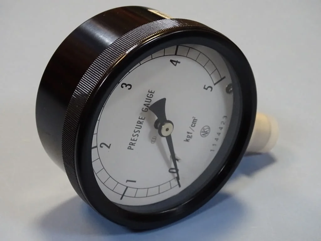 Манометър NKS 1144423 Ф80 mm, 0-5 bar — снимка 3