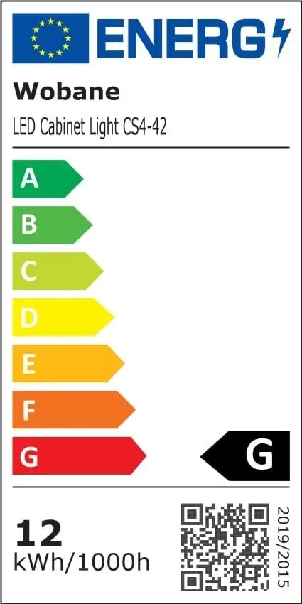 LED лампа за шкаф/гардероб (подсветка) за кухня и интериор, 98 LED, 42 см, регулируема яркост — снимка 7