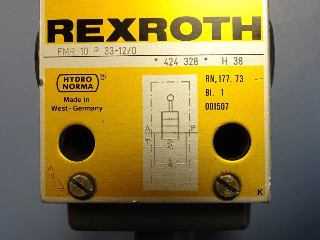 Хидравличен изключвател Rexroth FMR10P33-12/0 directional control valve — снимка 6
