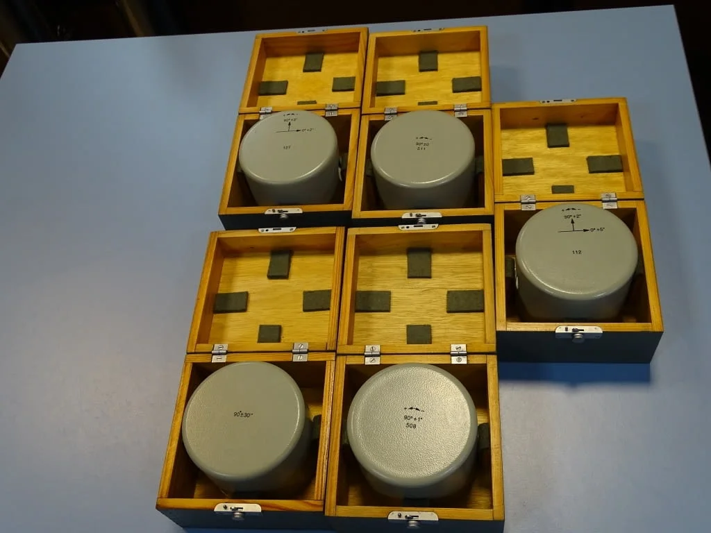 Комплект хоризонтални призми за автокалиматор CARL ZEISS 90°+/-0-30" — снимка 9