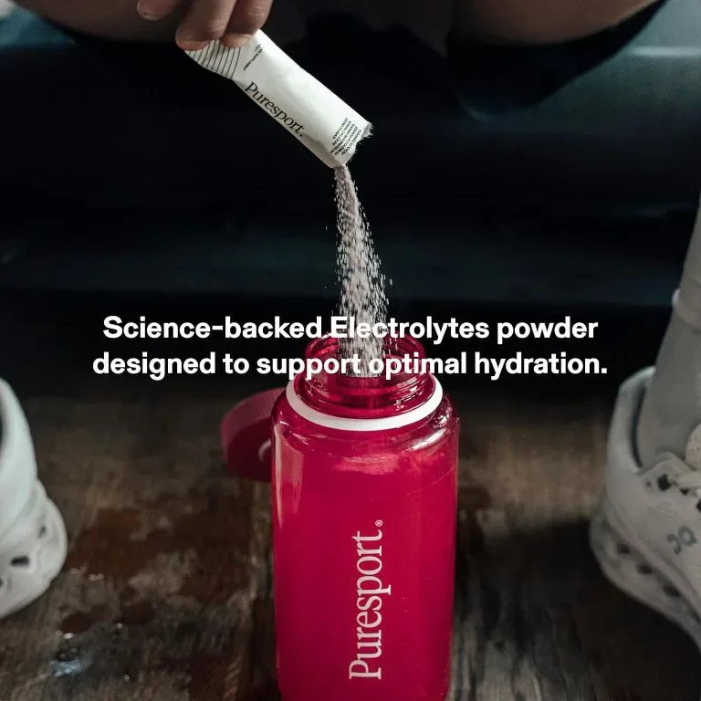 Puresport Малинова сол 30 сашета електролити на прах за оптимална хидратация,без захар и подсладител — снимка 5