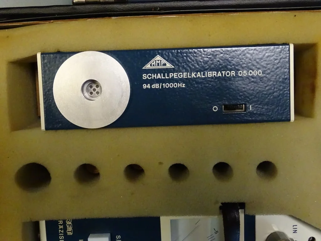 Шумометър комплект VEB ROBOTRON TYP 00041 RTF 00024 — снимка 3