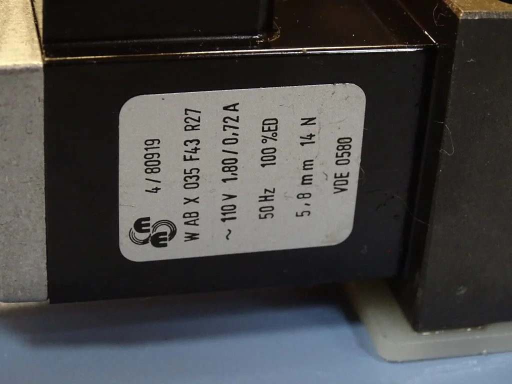 Хидравличен разпределител Hydraulik Ring WEE43G06C1 directional valve 110VAC — снимка 4