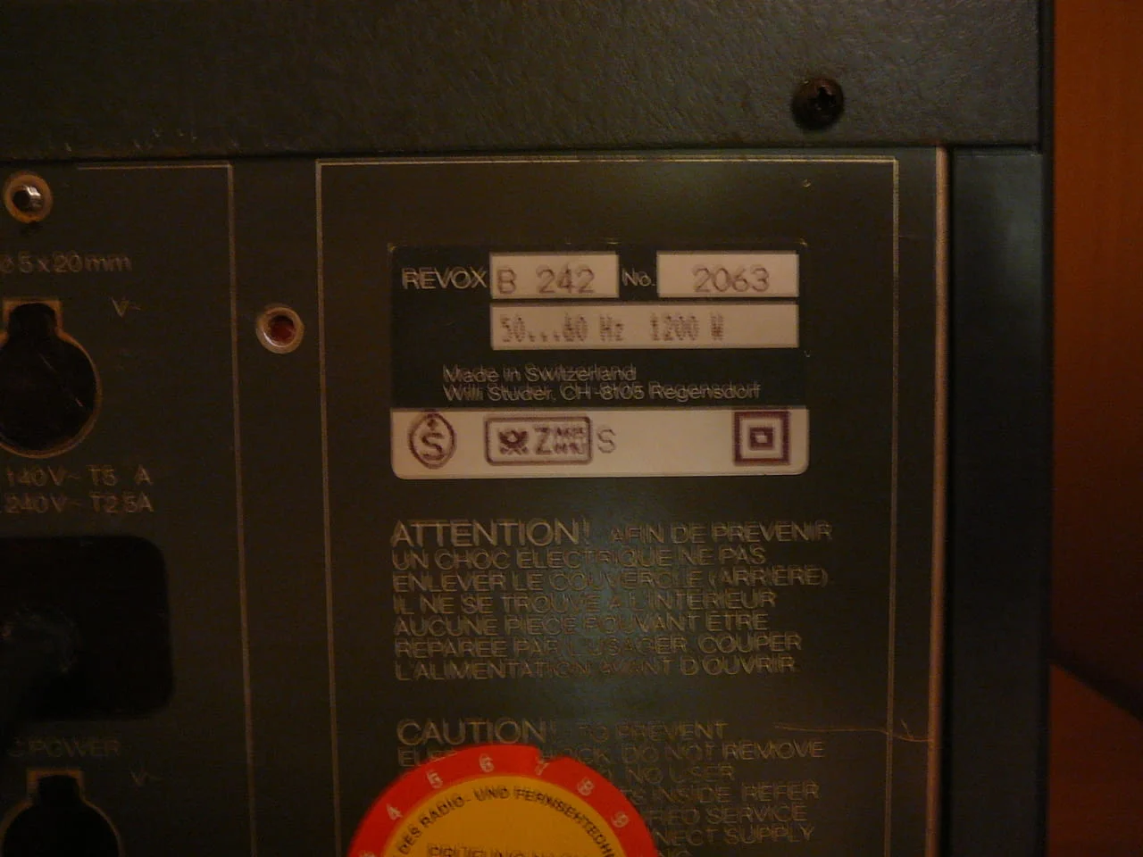 Revox b 242 — снимка 8