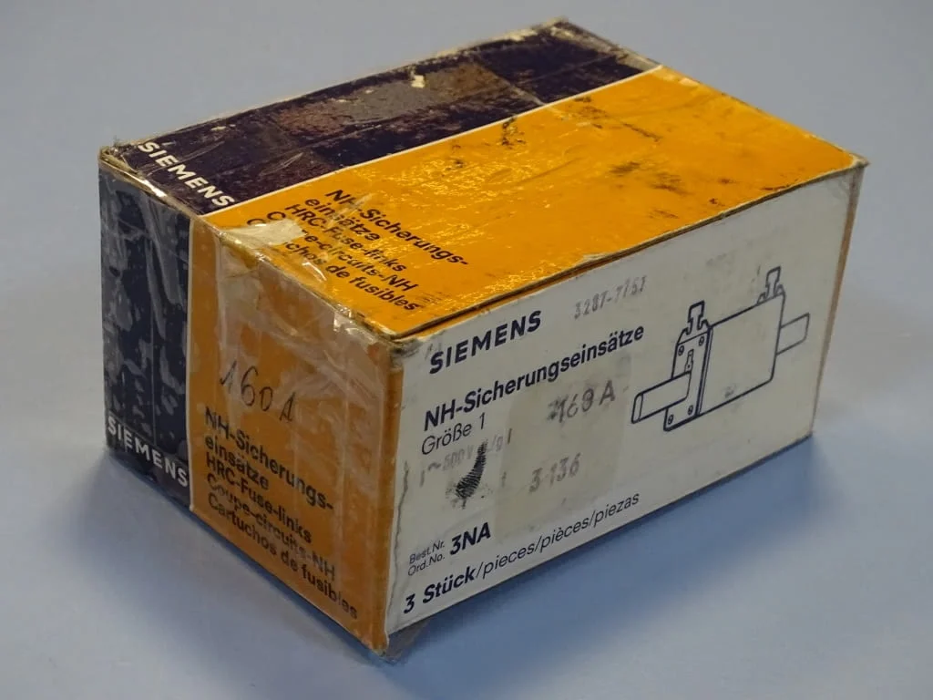 Предпазител Siemens 3NA3136 HRC-Fuse160A 500VAC — снимка 3