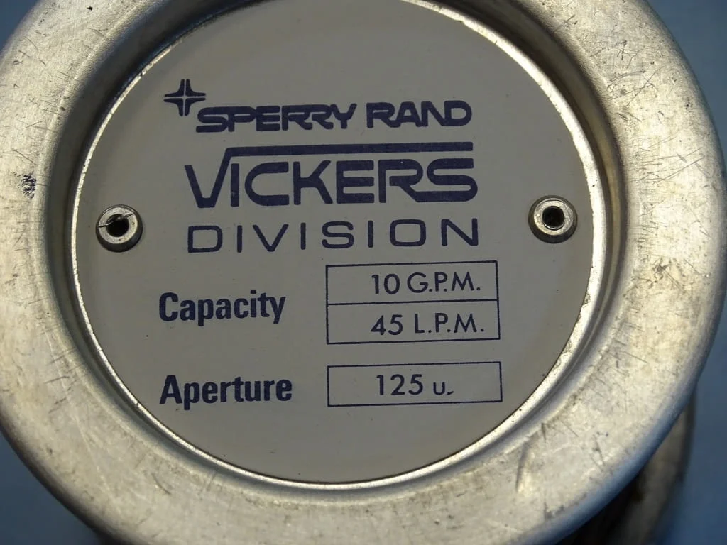 Хидравличен всмукателен филтър Sperry Rand Vickers Division H-100mm — снимка 4