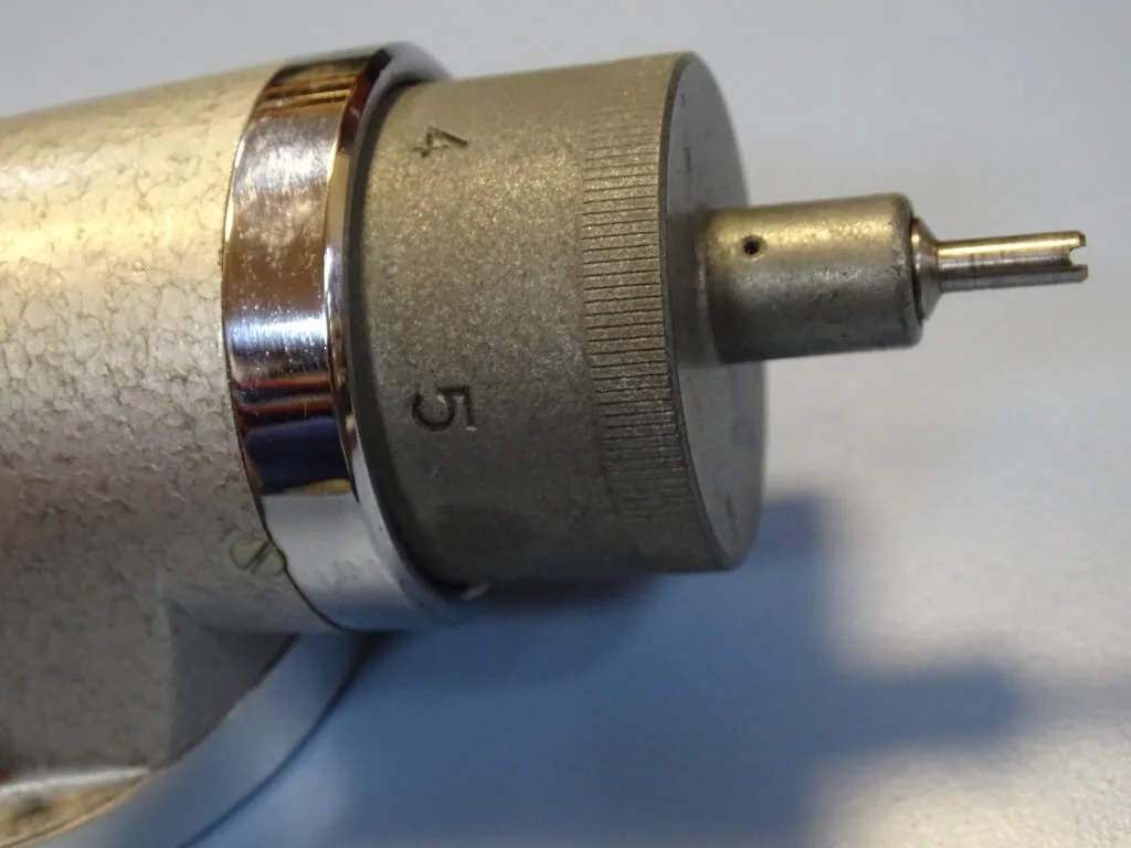 Оборотометър механичен VEB Kombinat Hand-Tachometer TYP Hmin-1 — снимка 3