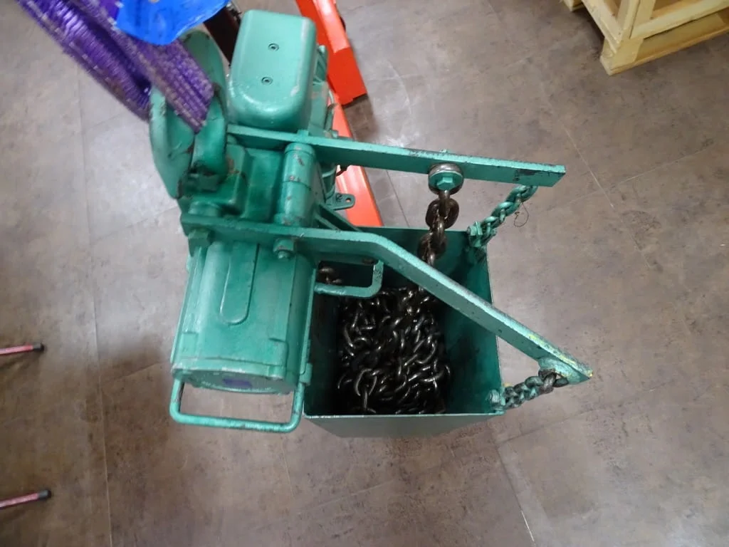 Верижен телфер с пневмозадвижване J.D.Neuhaus PROFI 3t Air Pneumatic Chain Hoist — снимка 9