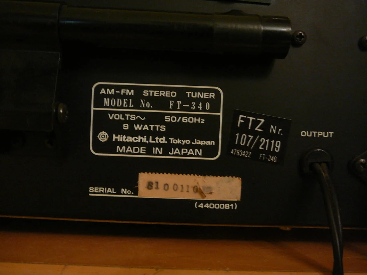 Hitachi ft-340 — снимка 7