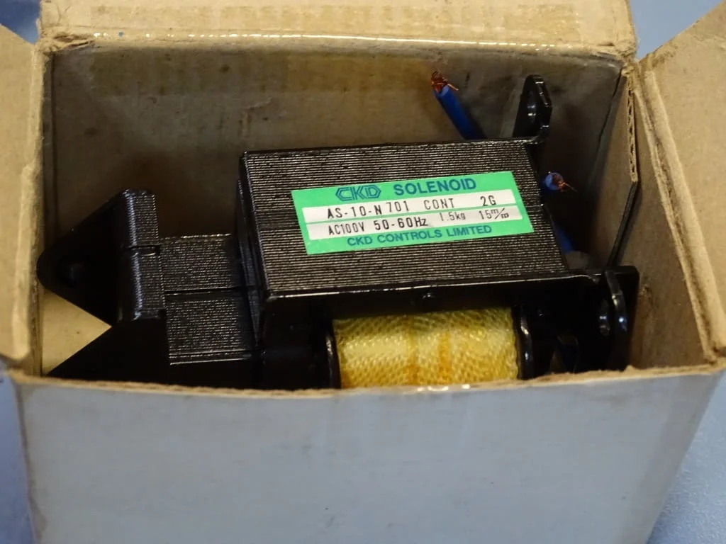 Ел. магнит CKD Controls AS-10-N701 solenoid 100VAC — снимка 7
