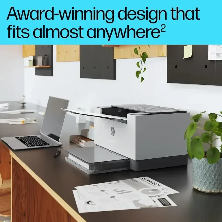 Принтер HP LaserJet M207dw, черно-бял, безжичен, лесна настройка — снимка 6