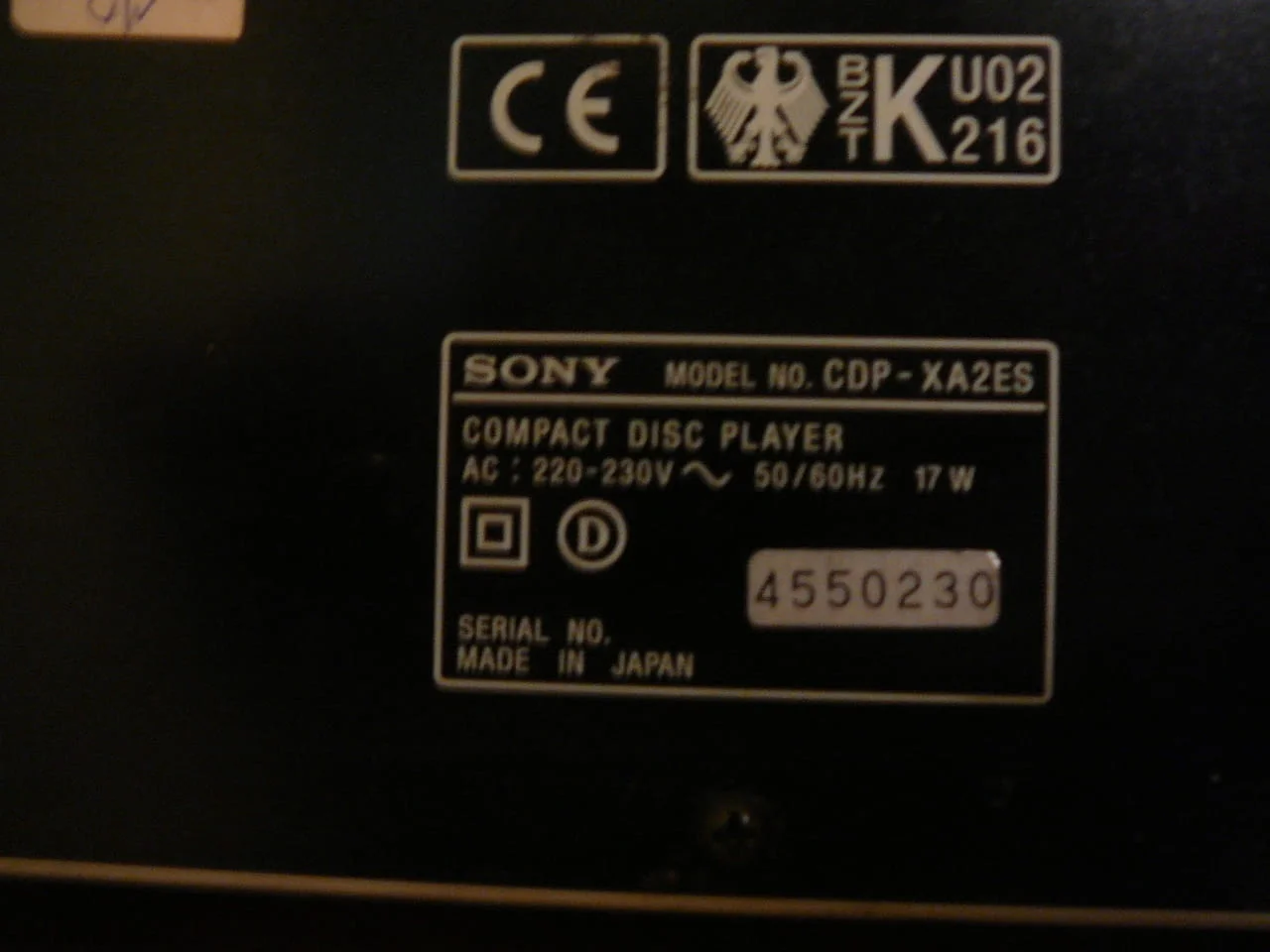 Sony cdp-xa2es — снимка 6