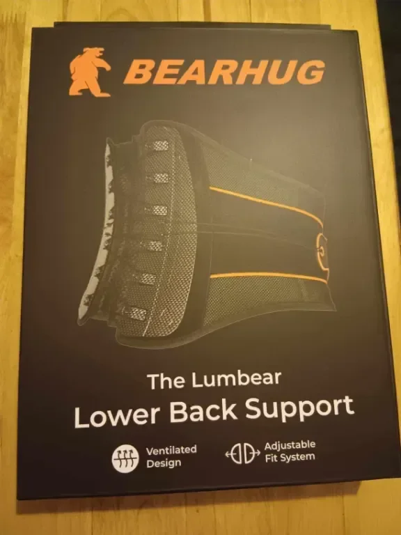 Поддържащ колан за гръб Bearhug - Регулируема лумбална скоба за гръб — снимка 8