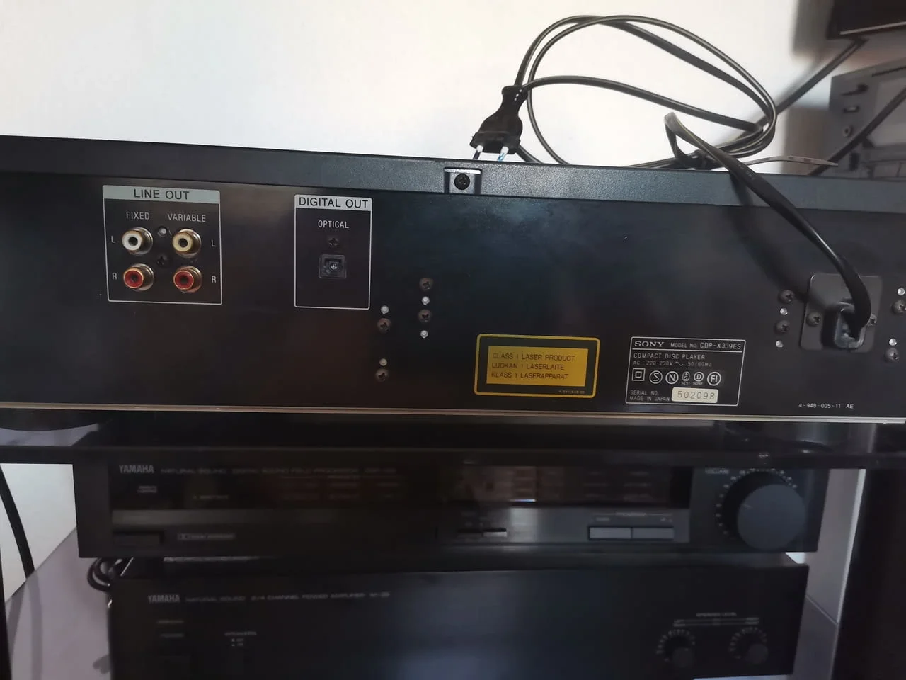 SONY CDP-X339ES Compact Disc Player — снимка 6