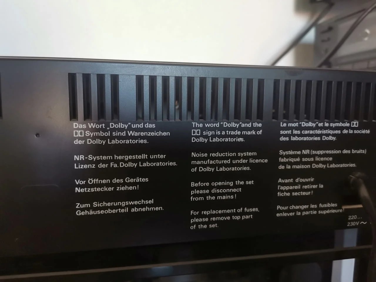 Grundig CF 5500 3 Head Tapedeck — снимка 9