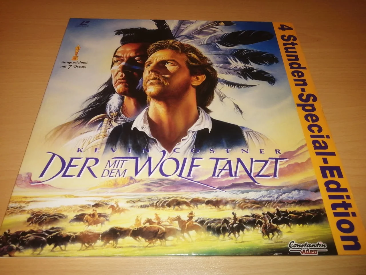 DER MIT DEM WOLF TANZT Extended Edition 2 Laserdisc