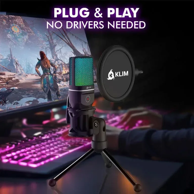 KLIM Muse - Безжичен микрофон, Съвместим PC Mac PS4 PS5 Switch — снимка 5