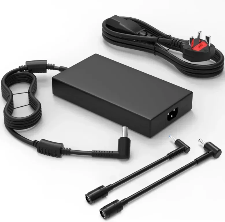 180W променливотоков адаптер за геймърски лаптоп MSI с три конектора 7.4*5.0mm+4.5*3.0mm+5.5*2.5mm