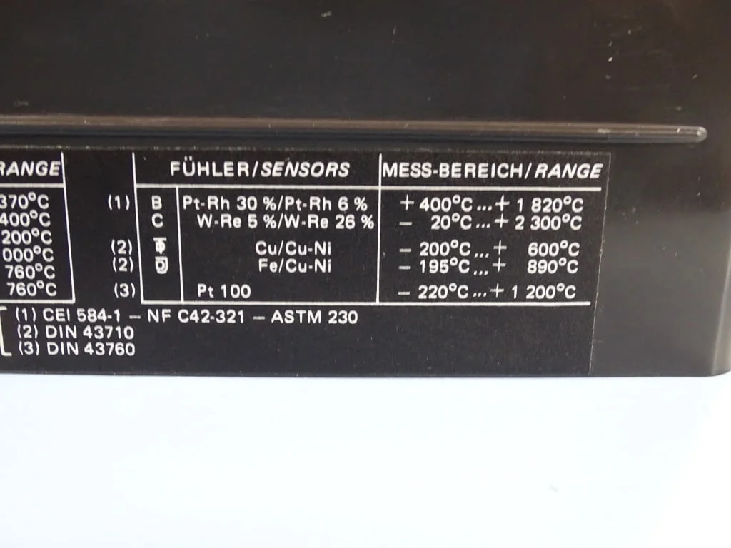 Терморегулатор с релеен изход BBC Goerz Metrawatt M4201 temperaturkalibrator — снимка 7