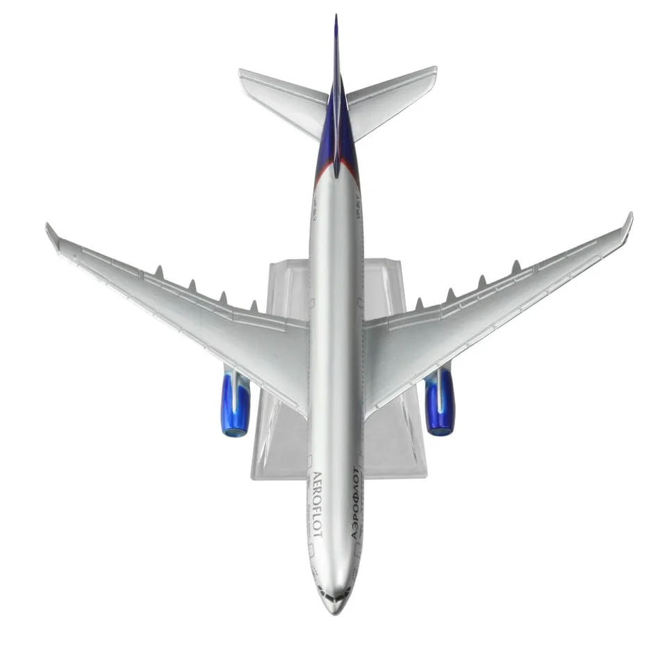 Еърбъс 330 самолет модел макет Аерофлот метален A330 Русия — снимка 3