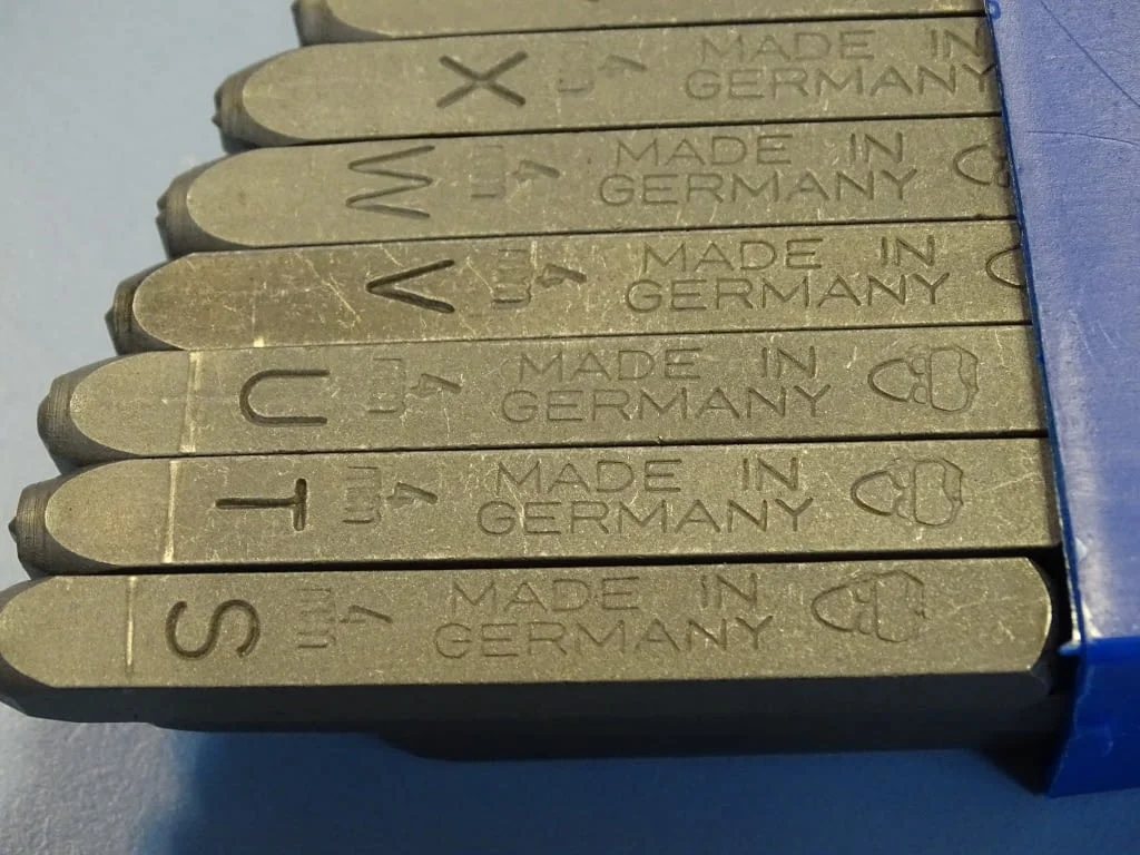Комплект шлосерски букви-латиница 4 mm Gravurem-S 58-61 HRC — снимка 4