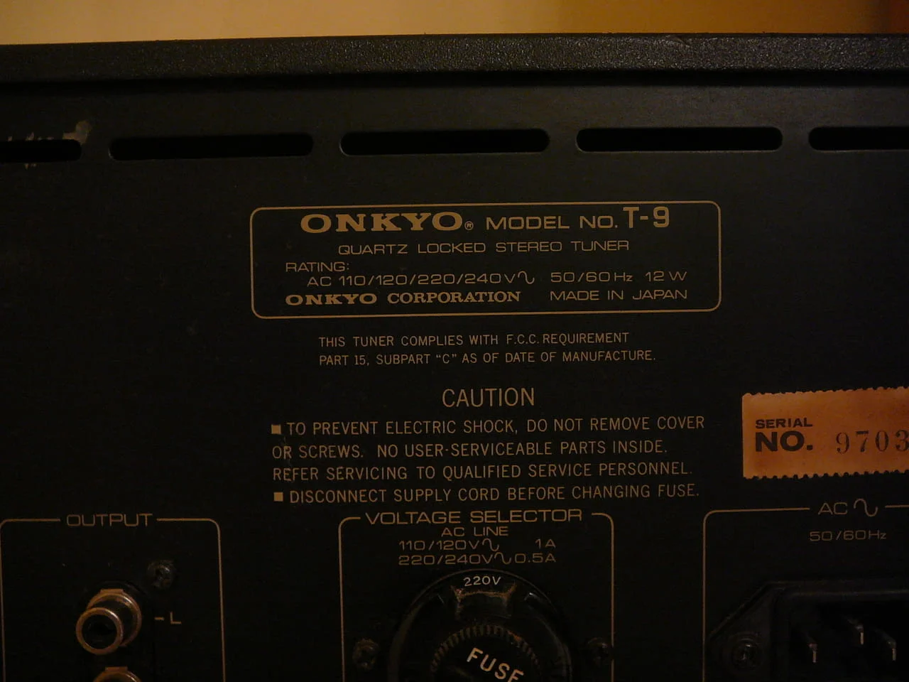 Onkyo t-9 — снимка 8