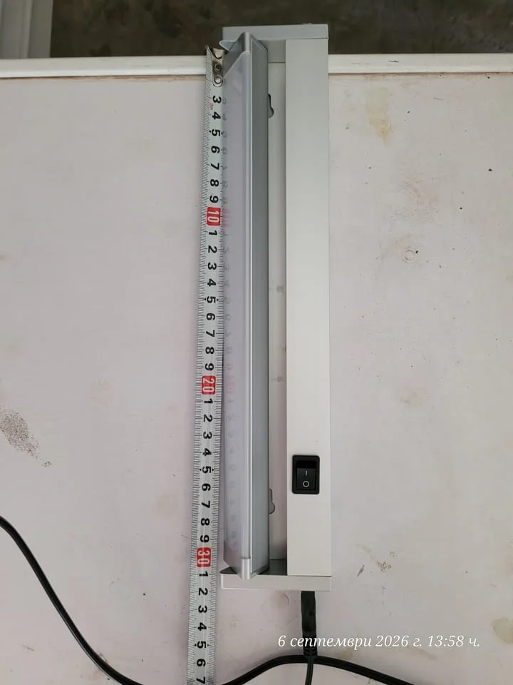 LED лампа за монтаж под кухненски шкаф — снимка 2