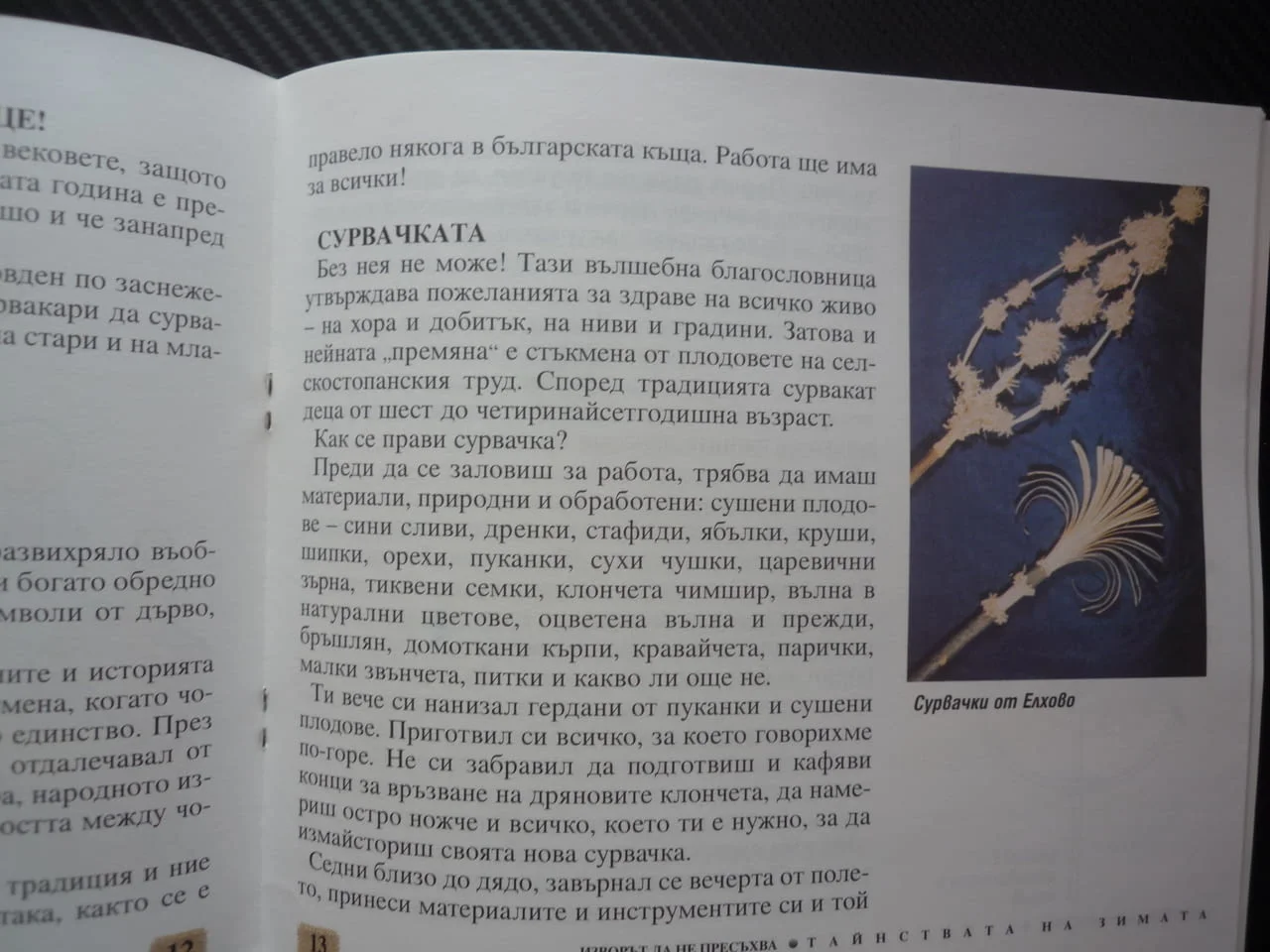 Изворът да не пресъхва Тайнствата на зимата Лозинка Йорданова празници сурвачка коледари ЧНГ кукери — снимка 4