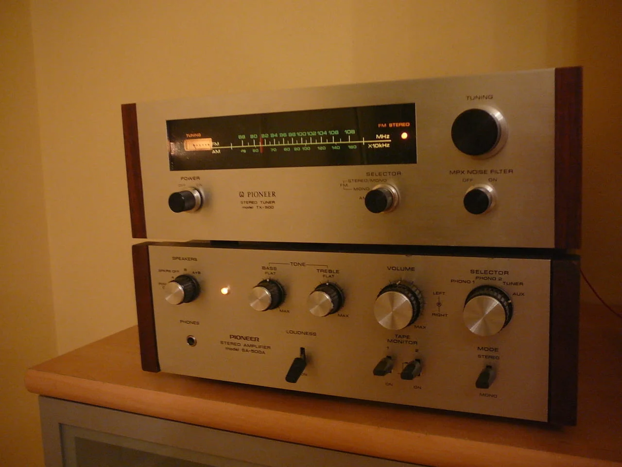 Pioneer sa-500a i tx-500 — снимка 3