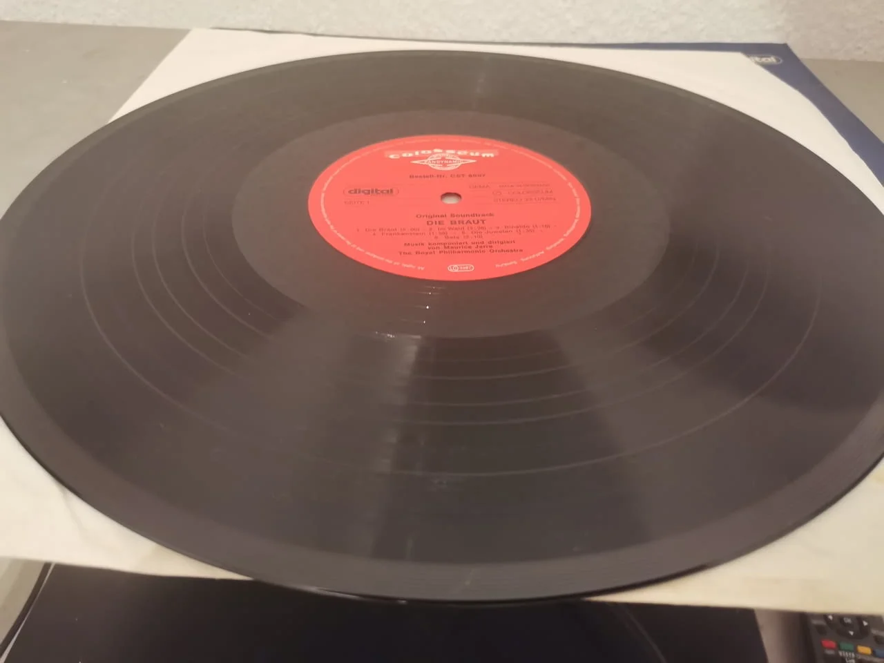 The Bride Die Braut Maurice Jarre Soundtrack Vinyl — снимка 3