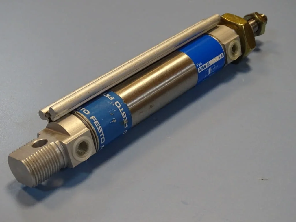 Пневматичен цилиндър Festo DSNN-25-80P-A pneumatic cylinder — снимка 7