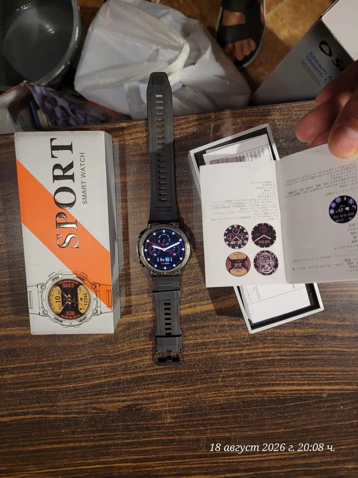 Спортен смарт часовник K56 Pro — снимка 2