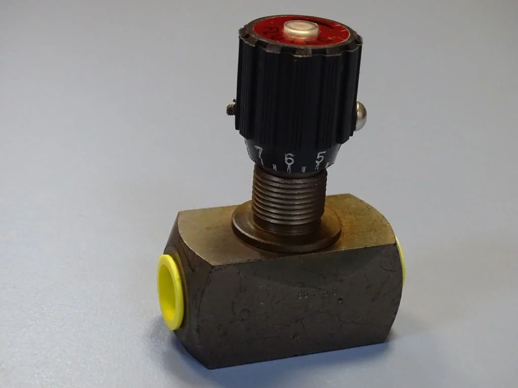 Хидравличен дросел Flutec DV10-1.1/OP flow control valve 350Bar — снимка 2