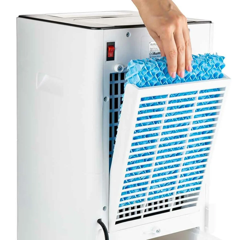 Мобилен охладител и отоплител Muhler MC-6066H, 2000W, LED — снимка 7