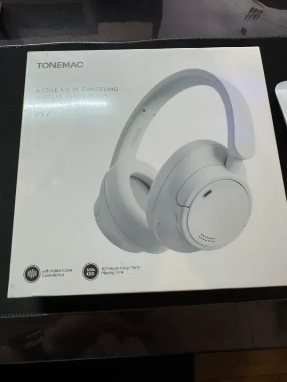 Bluetooth слушалки TONEMAC H7, сгъваеми, Hi-Fi стерео бас, 50 ​​часа — снимка 2