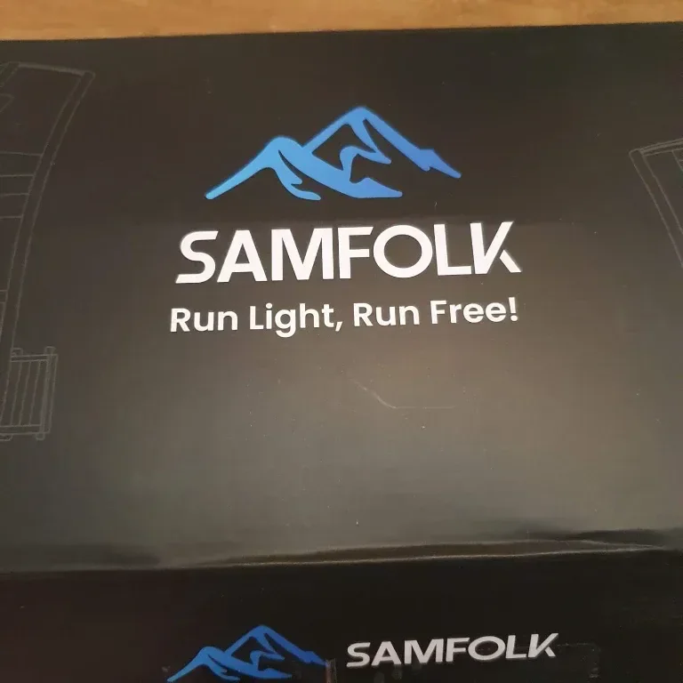 Жилетка за бягане Samfolk LED, регулируема унисекс светлоотразителна, 500 мл, XS/S (61-81 см) — снимка 9