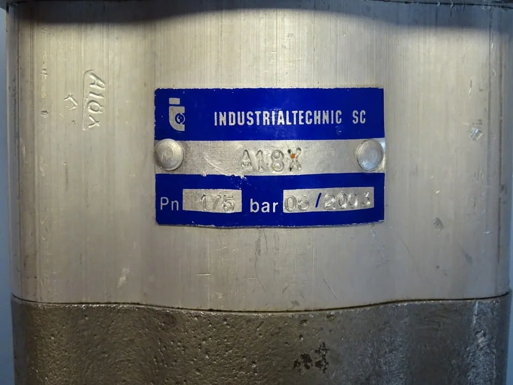 Хидравлична сдвоена помпа A18X/A10X "Industrialtechnic" 175Bar — снимка 4