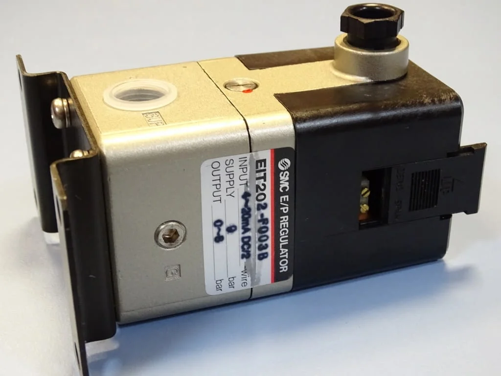 Пневматичен регулатор SMC E/P Regulator EIT202-F003B 0-8Bar — снимка 8