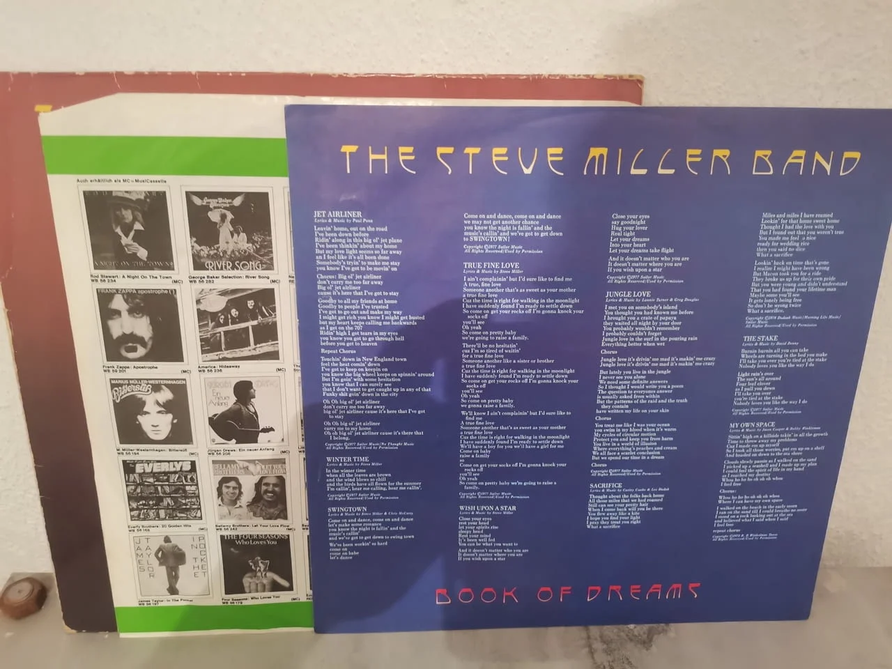 The Steve Miller Band - Book Of Dreams (1977) Mercury – 6303 926 — снимка 7