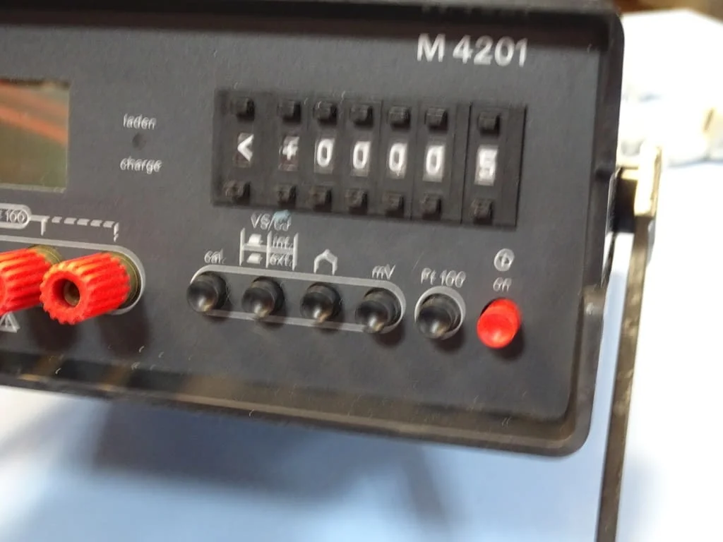 Терморегулатор с релеен изход BBC Goerz Metrawatt M4201 temperaturkalibrator — снимка 10