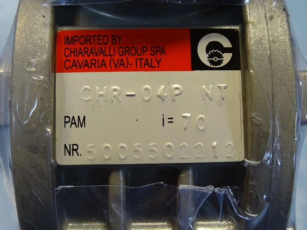 Червячен редуктор CHIARAVALLI CHR-04PNT 1:70 0.55kW Reducer — снимка 4